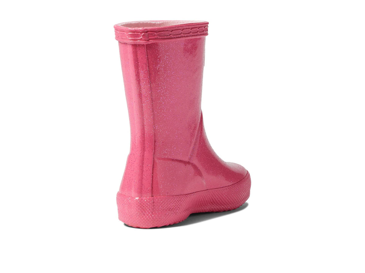 Hunter Little Kids First Classic Starcloud Rain Boot, Arcade Pink, 9