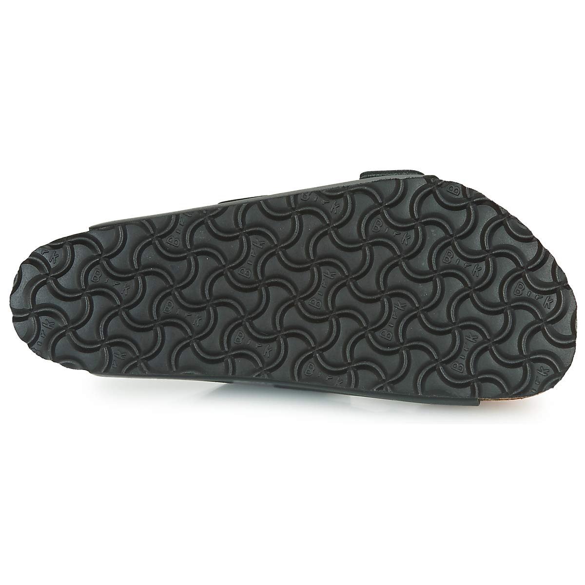 Birkenstock womens Arizona in Black from Leather Sandals 40.0 EU W