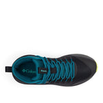 Columbia Women's Trail Mid Rise Trekking and Hiking Boots, Black Deep Wave, 6