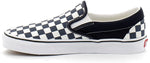 Vans Men's Classic Slip-On Checkerboard Sneakers, Parisian Night/True White, 10 Medium US