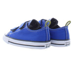 Converse Kids' Chuck Taylor All Star 2v Leather Low Top Sneaker 6 Toddler Game Royal/Storm