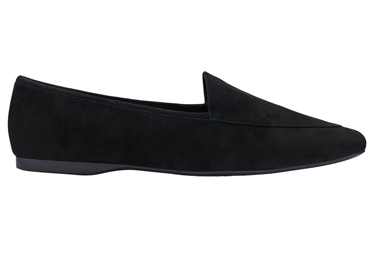 Birdies Women's Vesper Flat Mary Jane, Black Suede, 11