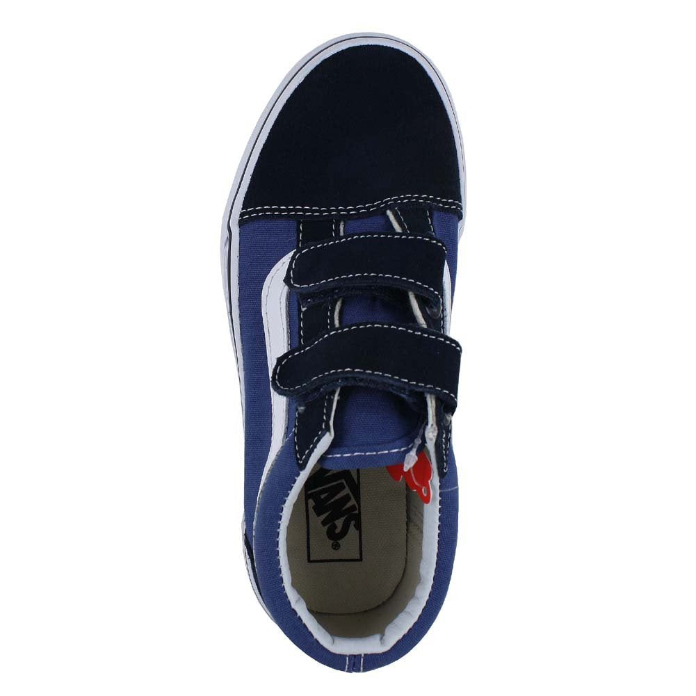 Vans Boy's Baby Walks Low Top Sneakers, Navy True White, 1.5 AU