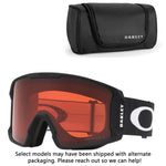 Oakley Line Miner L OO7070 Black w/Prizm Snow Rose Ski Goggles For Men For Women + BUNDLE with Designer iWear Eyewear Kit