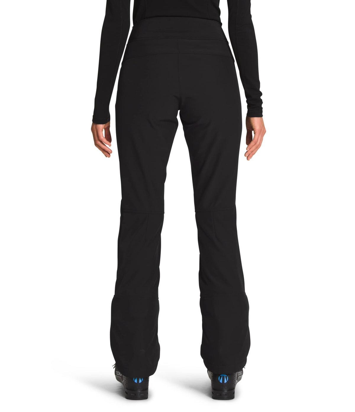 THE NORTH FACE Apex Sth Softshell Womens Snowboard Pants TNF Black Sz S (Long)