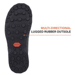 Simms Tributary Rubber Sole Wading Boots for Men and Women - Rugged Fishing Shoes with Ankle Support and Traction Control - Basalt - 6