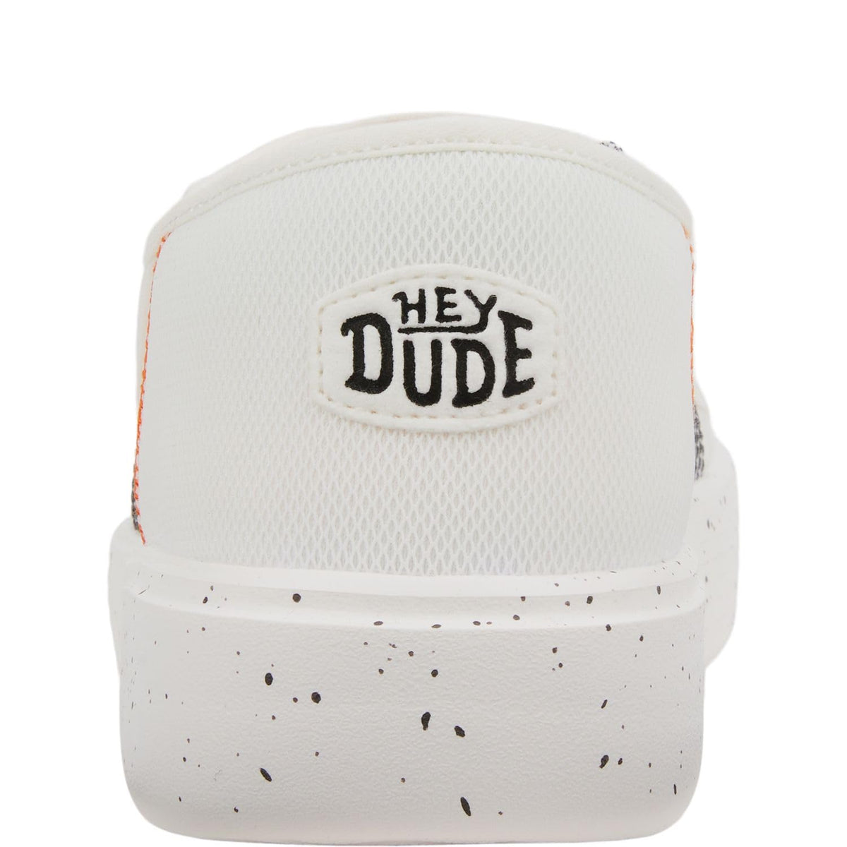 Hey Dude Women's Cody W Sport Heathered Mesh White Size 9 | Women's Shoes | Women Slip-on Sneakers | Comfortable & Light-Weight