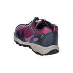 KEEN Wanduro Low Height Waterproof Easy On Durable Hiking Sneakers, Sky Captain/Charisma, 12 US Unisex Little Kid