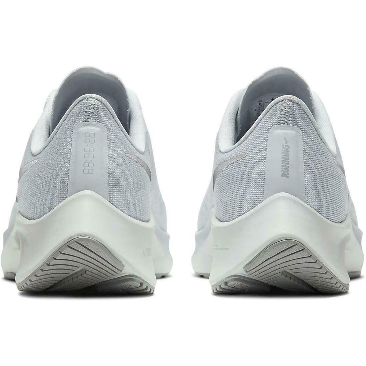 NIKE Women's Air Zoom Pegasus 37 Shoes, Pure Platinum Metallic Silver Wolf Grey, 6.5