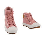 Converse Chuck Taylor All Star Berkshire Boot HI Rust Pink/Pale Putty Leather 2½ US Little Kid
