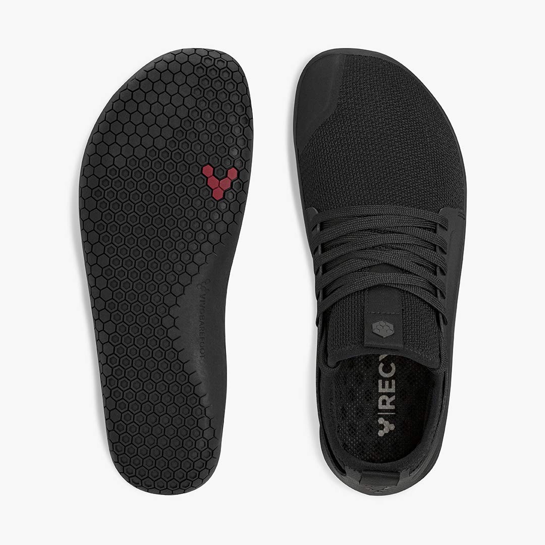Vivobarefoot Kasana, Womens Everyday Trainer, with Barefoot Sole Black