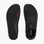 Vivobarefoot Kasana, Womens Everyday Trainer, with Barefoot Sole Black