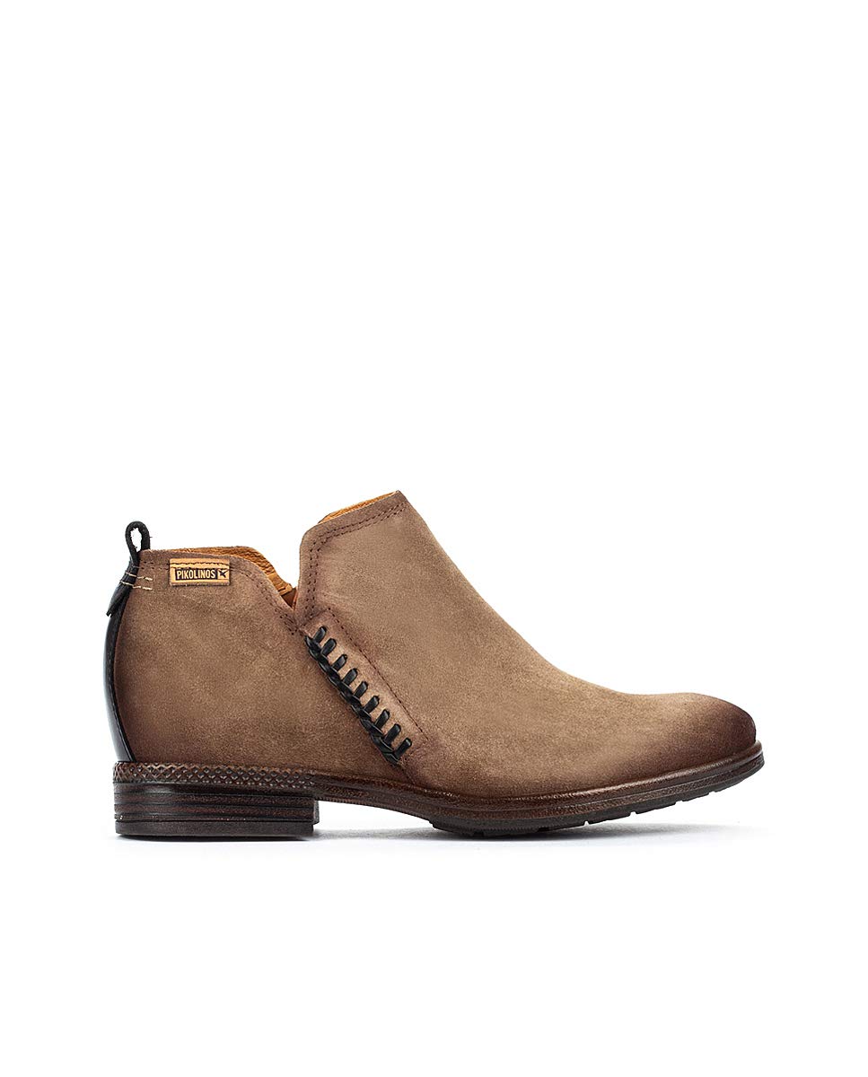 PIKOLINOS Women's Ordino W8M-8692SO Stone Suede Ankle Boot 10.5-11 M US