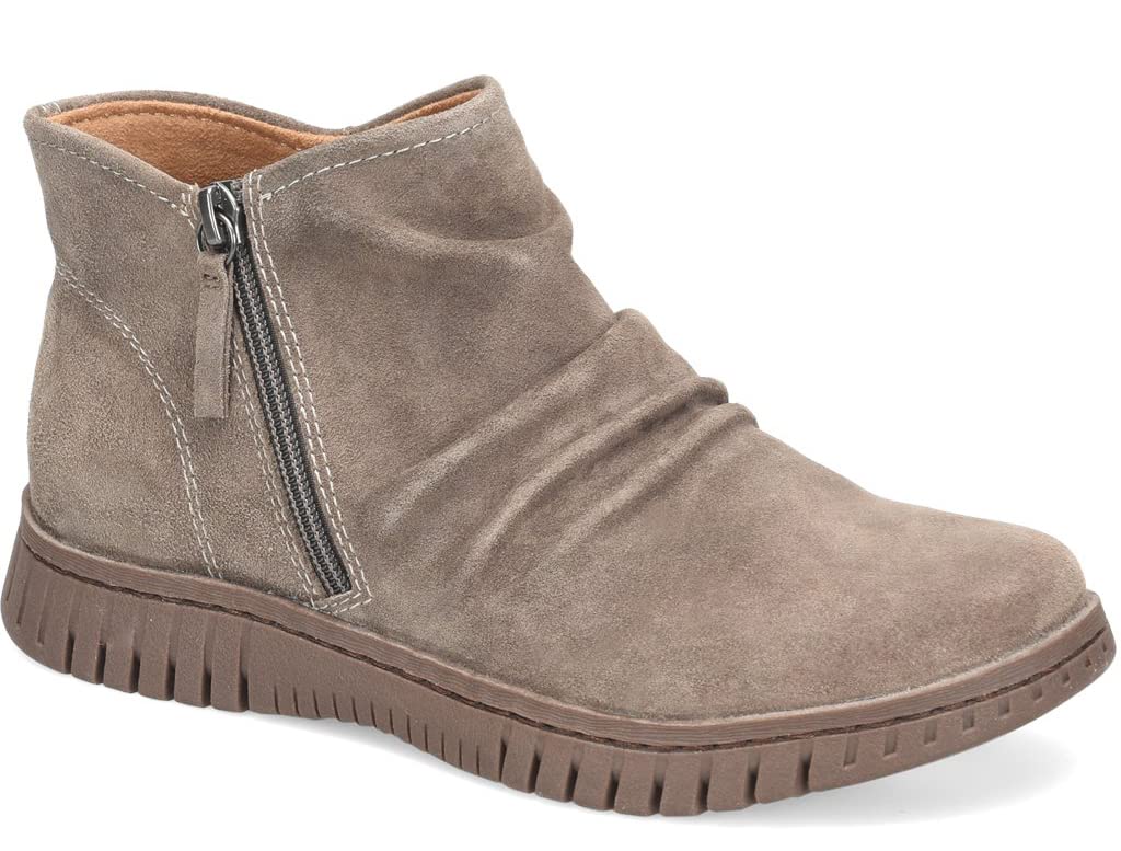 Comfortiva Calla Taupe Suede 8.5 M (B)