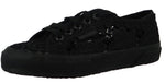 Superga 2750 Macrame Total Black EU 36 (US Women's 6) Medium