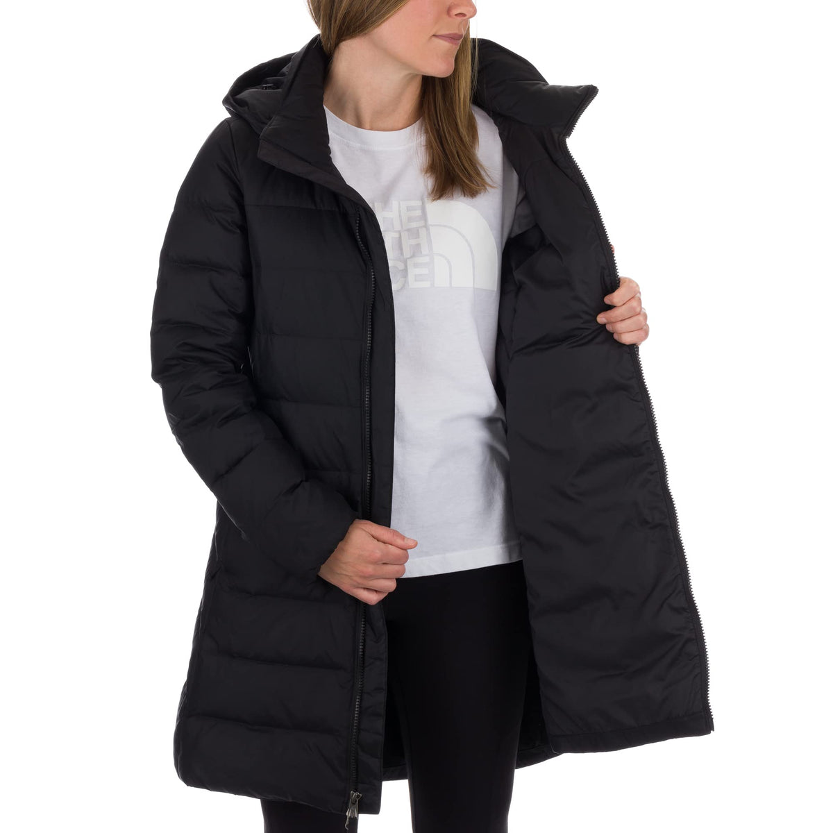 THE NORTH FACE Women’s Flare Down Minoqua Parka, TNF Black, 3X-Large
