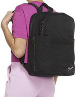 Nike One Luxe Women's Casual Laptop Backpack (Black/Black)