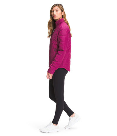 THE NORTH FACE Women's Tamburello Insulated Jacket (Standard and Plus Size), Roxbury Pink, X-Large