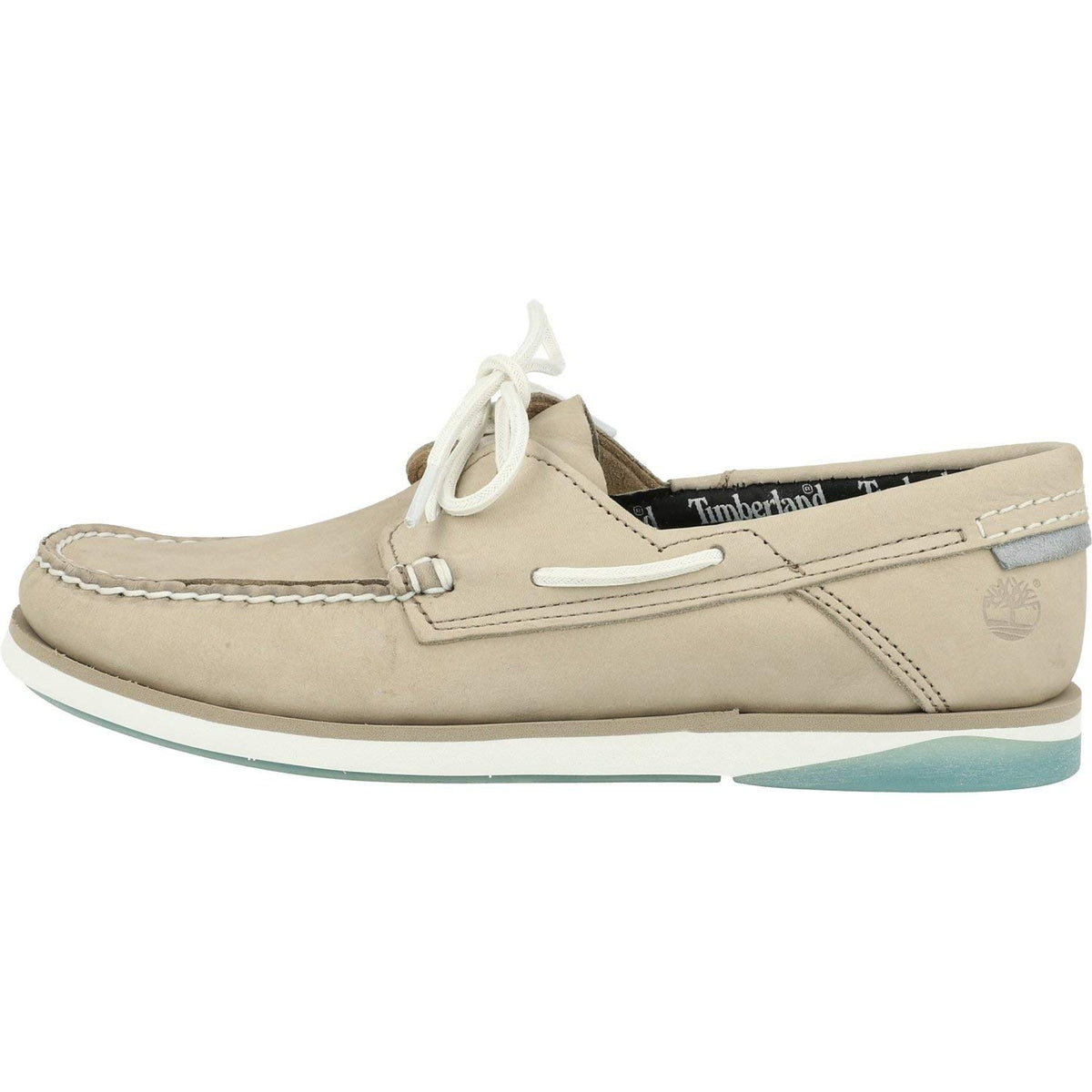Timberland Atlantis Break Boat Shoe Light Taupe Nubuck 9.5 D (M)