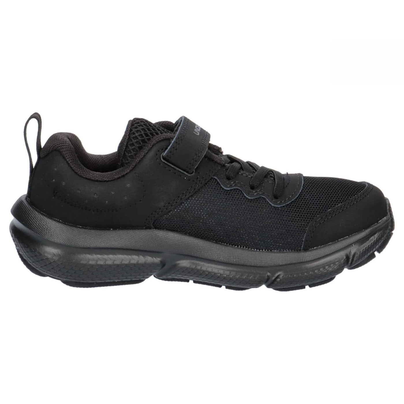 Under Armour Boys' Pre School Assert 10 Alternate Closure, (002) Black/Black/Black, 3, US