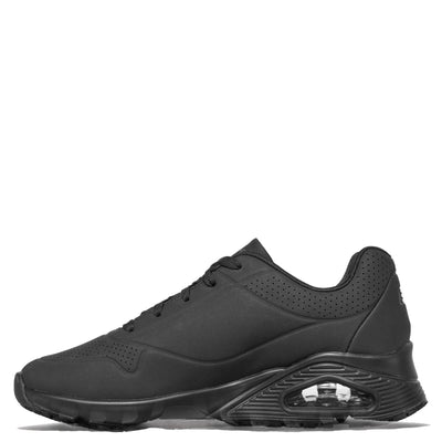 Skechers Women's Uno Sr 108021 Food Service Shoe, Black, 8.5