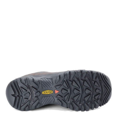KEEN Men's Targhee 3 Oxford Casual Hiking Shoes, Dark Earth/Mulch, 12 Wide