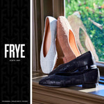 Frye Women's Claire Flat, White - 9.5M