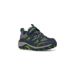 Merrell Trail Chaser Hiking Sneaker, Navy/Green, 2 US Unisex Big Kid