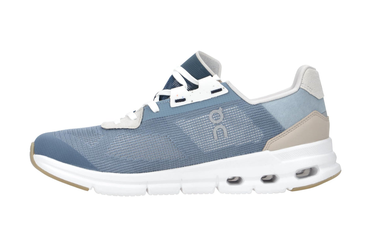 On Women's Cloudrift Sneakers, Metal/Navy, Blue, 9.5 Medium US