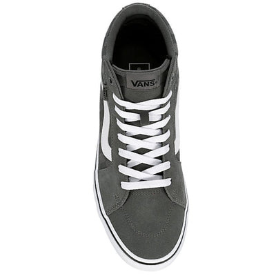 Vans Unisex Filmore Hightop Platform Sneaker - Tonal Checkerboard Grey/White 13