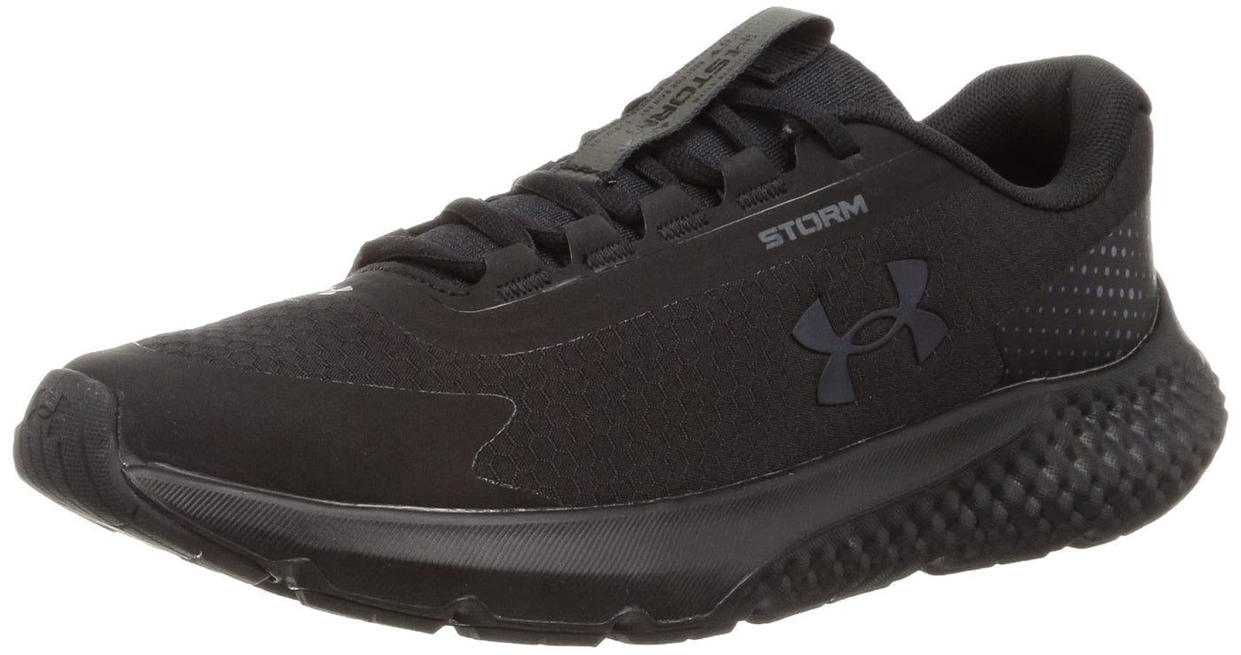 Under Armour Charged Rogue 3 Storm-Waterproof Black/Black/Black 8 B (M)