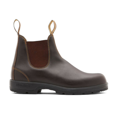 Blundstone 550 Unisex Classic Series Chelsea Boot for Men and Women with Shock Absorption and Premium Water Resistant Leather, Walnut Brown, 12 US Men / 14 US Women / 11 AU