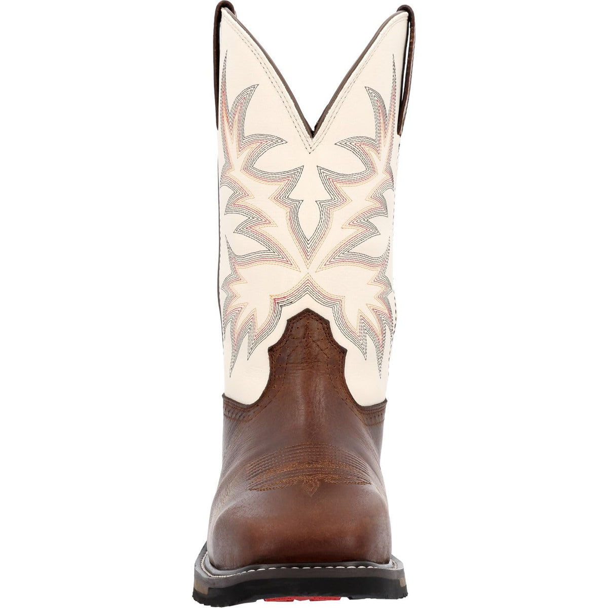 Durango Men's Workhorse Western Boot, Bone, 8.5 Wide