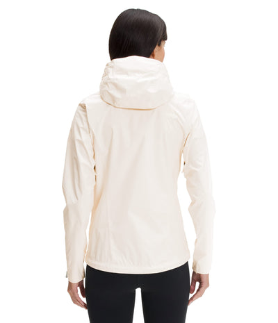 THE NORTH FACE Women’s Venture 2 Waterproof Hooded Rain Jacket (Standard and Plus Size), Gardenia White 1, 3X-Large