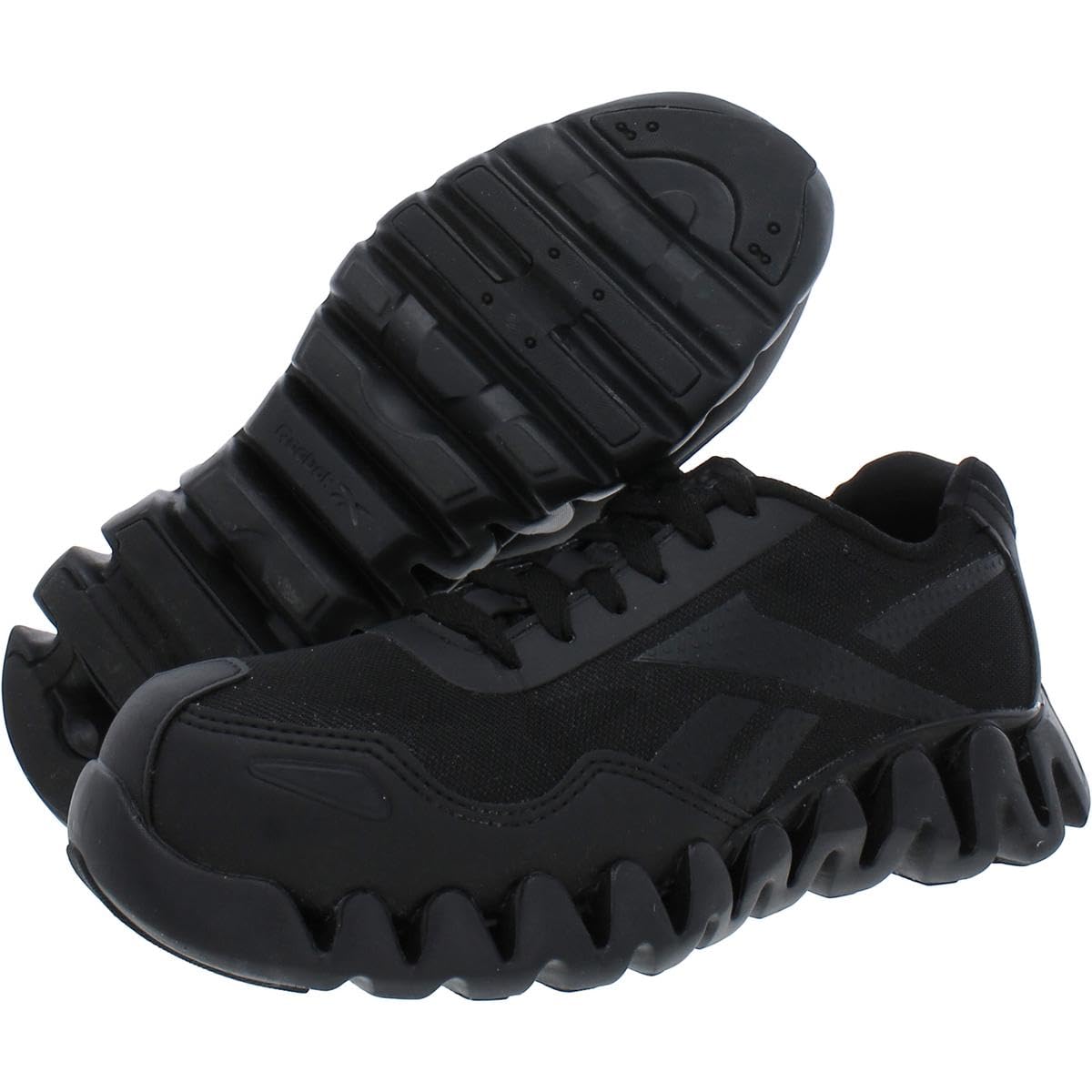 Reebok Work Women's RB319 Zig Pulse Work Construction Shoe Black Safety, 10.5 Wide