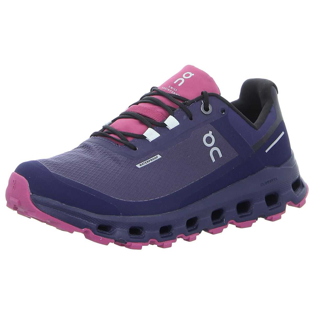 ON Cloudvista Waterproof Flint/Acai Women's Trainers, blue, 8 US