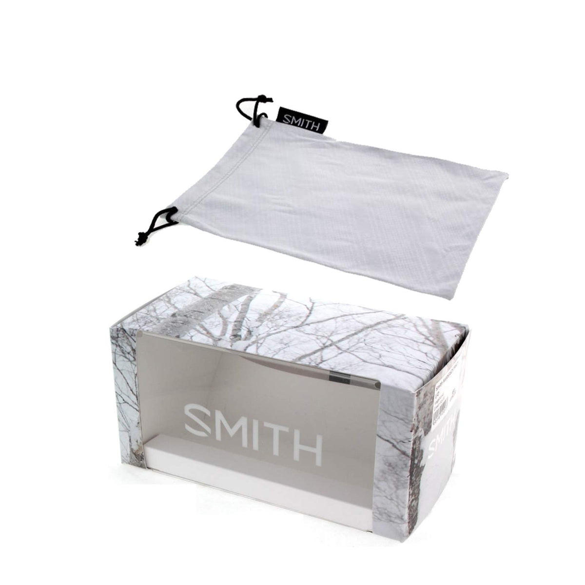 SMITH DRIFT White/Blue Sensor Mirror Women's medium fit Goggles For Men For Women + BUNDLE with Designer iWear Eyewear Kit