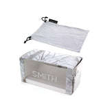 SMITH DRIFT White/Blue Sensor Mirror Women's medium fit Goggles For Men For Women + BUNDLE with Designer iWear Eyewear Kit