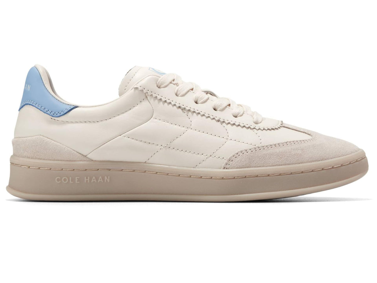 Cole Haan Women's Grandpro Breakaway Sneaker, Ivory/Vista Blue, 8 Wide