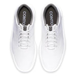 FootJoy mens Contour Casual Golf Shoe, Cool White, 11 US