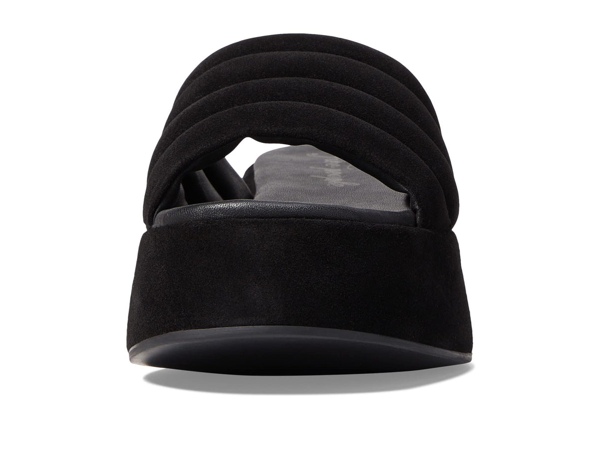 Free People Almost Paradise Platform Shoes for Women - Slip on Style with Brand Logo, Comfortable and Trendy Heels Black EU 37.5 (US Women's 7.5) M