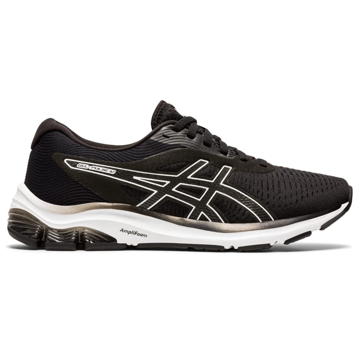 ASICS Women's Gel-Pulse™ 12 Running Shoe, 8.5, Black/White