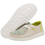 Hey Dude Women's Wendy Playa Fiesta Beach Party Size 6 | Women’s Shoes | Women’s Lace Up Loafers | Comfortable & Light-Weight