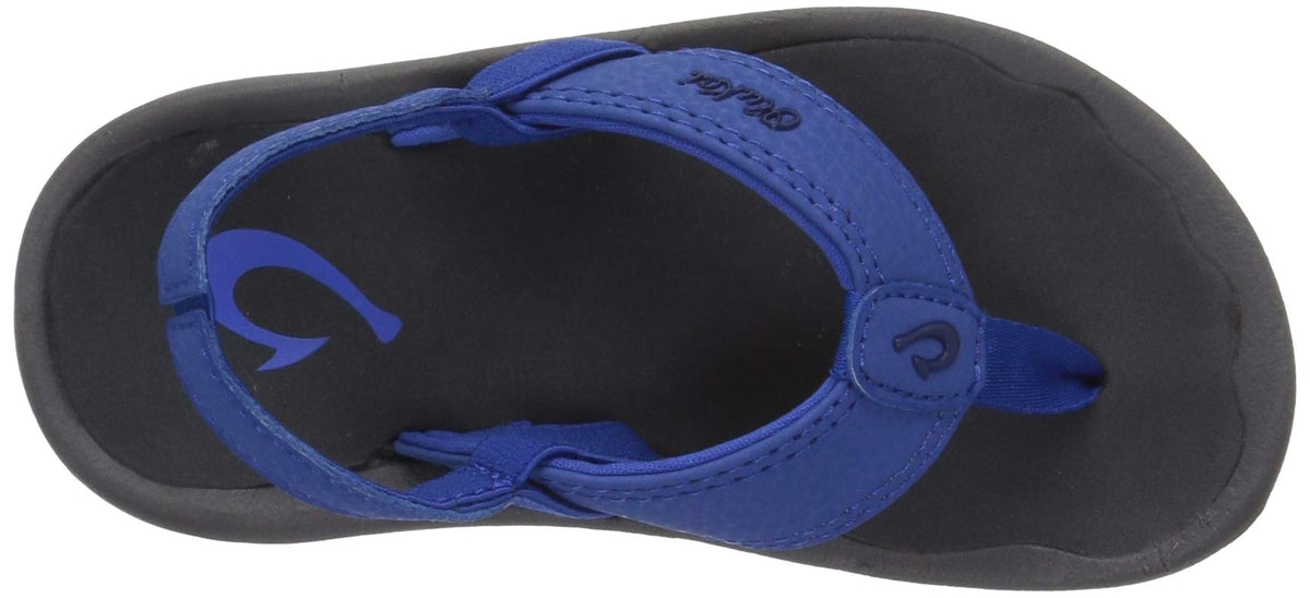 OLUKAI unisex-child Flip Flop 9-10 Toddler M US Blue,aqua