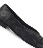 Frye Women's Claire Woven Flat, Black - 8.5M