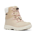 Columbia Youth Unisex Moritza Boot, Ancient Fossil/Dusty Pink, 12