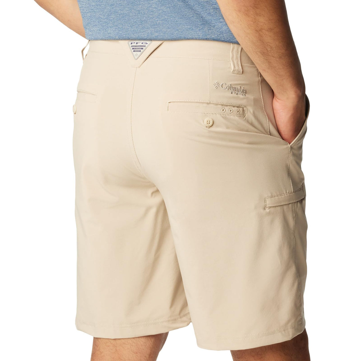 Columbia Men's Grander Marlin II Offshore Short 38W x 10L Fossil