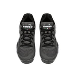 Diadora Men's Speed Competition 7+ All Ground Tennis Shoe (Steel Gray/White/Black, 8.5)