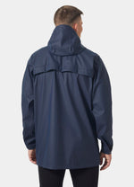 Helly Hansen Men's Moss Rain Coat, Navy, Medium