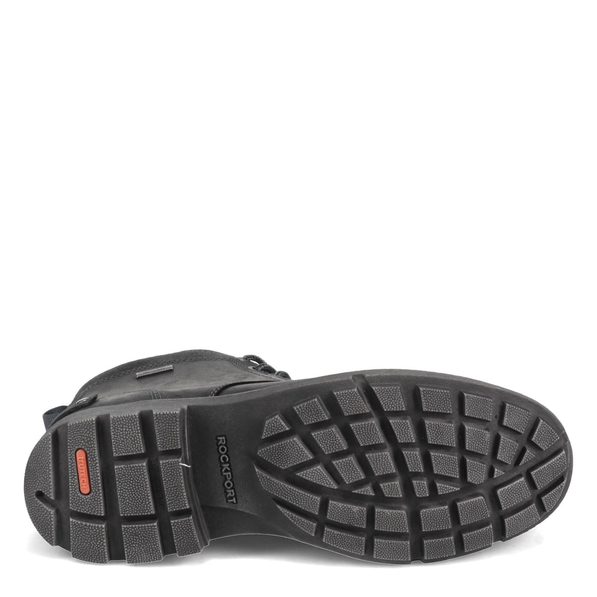 Rockport Men's Rugged Bucks II Chukka Boot, Black Leather/Suede, 12 W US